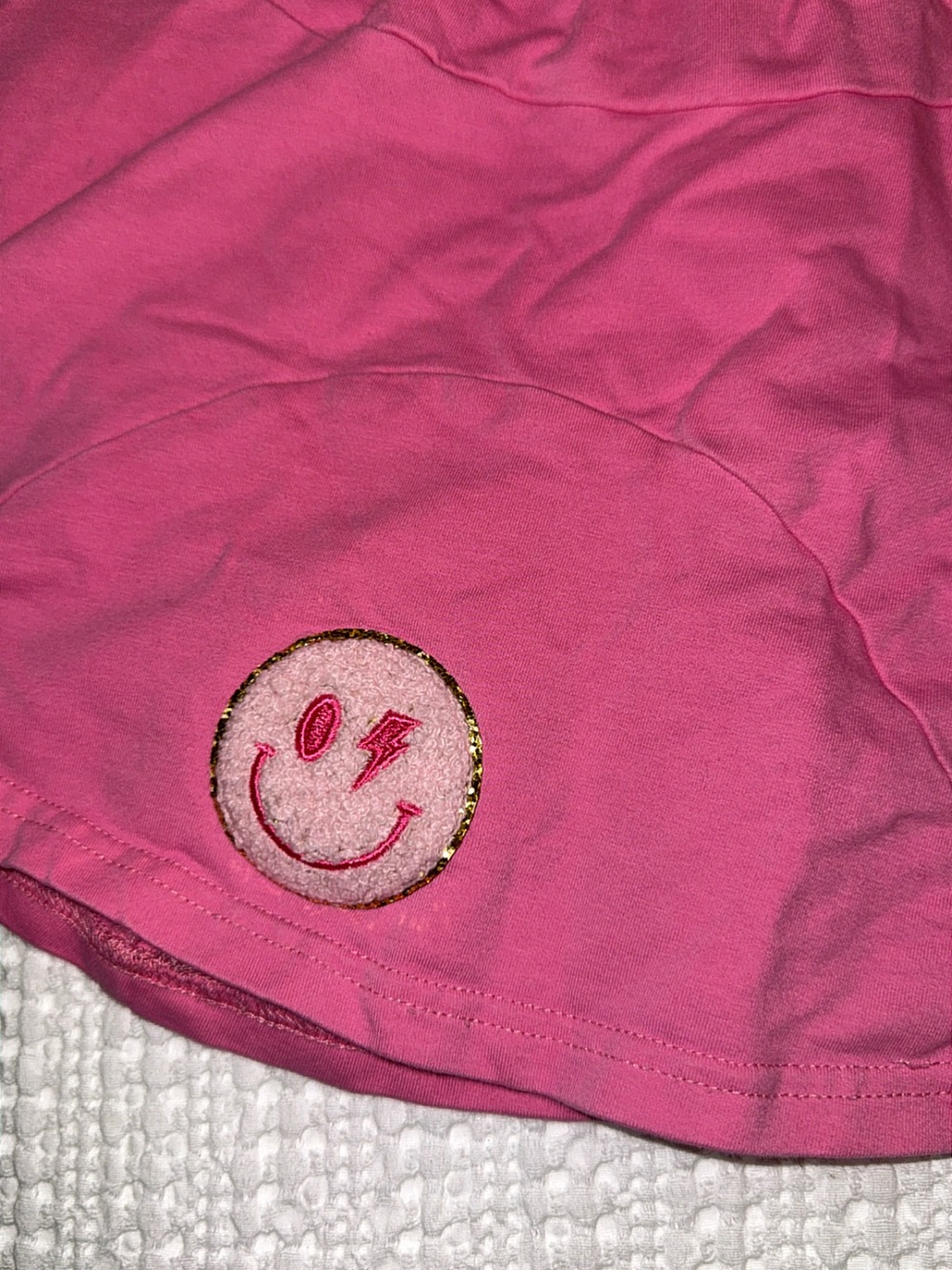 Excellent condition Lola + The Boys Pink Smile Embellished Bday Skirt Size:6 - Picture 6 of 9